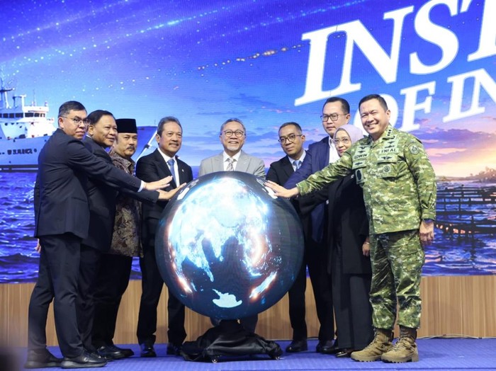 Peresmian Institut Kelautan Indonesia di Gedung KKP, Jakarta (21/7/2026)