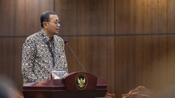 Perwakilan PTN di sidang lanjutan uji UU Guru dan Dosen.
