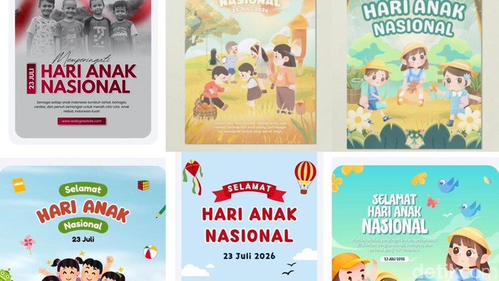 Poster Hari Anak Nasional 2026