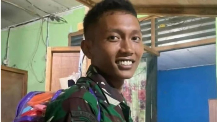 Prada Arif Budi Sampurna tewas dikeroyok sejumlah orang di Kabupaten Tangerang, Banten. Kasus itu diduga dipicu perselisihan korban dengan para pelaku. (dok Istimewa)