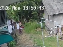 Viral Pria Pesepeda Terekam CCTV Diduga Curi CD Wanita di Candi Sidoarjo