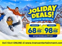 Ajak Anak Main Salju Seru di Trans Snow World Makassar, Mulai 60 Ribuan Aja!