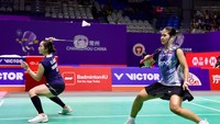 Hasil Kejuaraan Dunia Bulutangkis 2026: Rachel/Febi Terhenti di 8 Besar