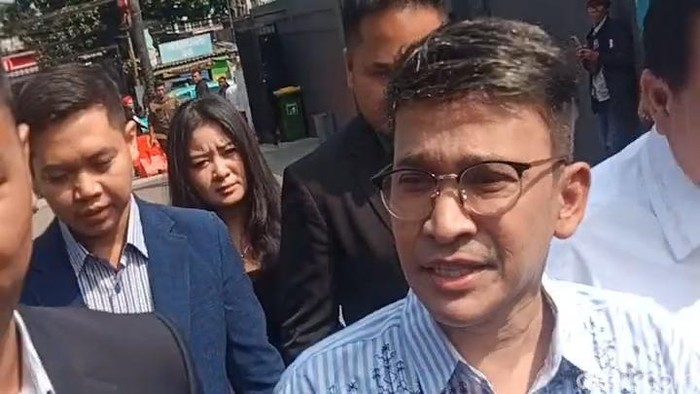 Sarwendah dan Ruben Onsu di Pengadilan Negeri Jakarta Selatan, Rabu (22/7/2026).