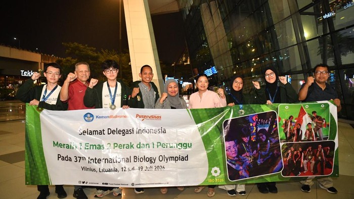 Siswa Indonesia menangkan empat medali dari Olimpiade Biologi Internasional (IBO) ke-37 di Lithuania.