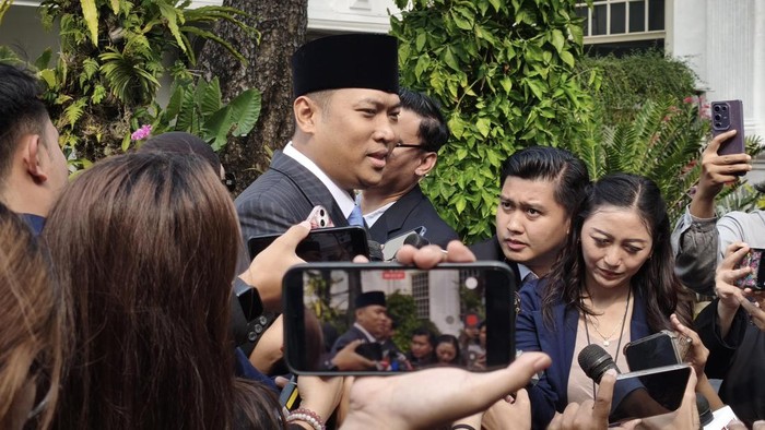 Sudaryono tiba di Istana jelang dilantik sebagai Kepala BGN (Rolando/detikcom)