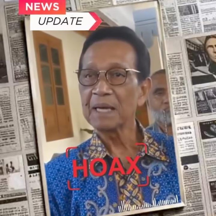 Gubernur DIY Sultan HB X jadi korban rekayasa AI