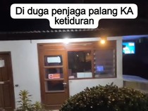 Kereta di Kediri Nyaris Tabrak Truk gegara Penjaga Tertidur, KAI Minta Maaf