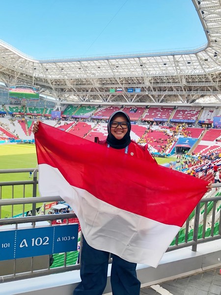 Viral Wanita Depok Rela Rogoh Kocek Sendiri demi Jadi Relawan Piala Dunia 2026