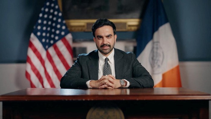 Wali Kota New York Zohran Mamdani (NYC Mayors Office via YouTube/Handout via REUTERS) 
