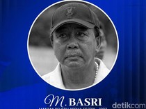 Kabar Duka! M Basri, Pelatih di Balik Gelar Perdana Arema FC Berpulang