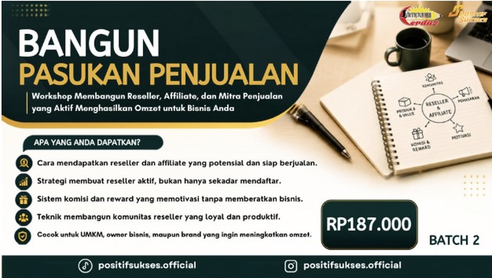 Bangun Pasukan Penjualan