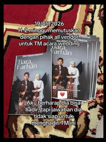 Batal H-2 minggu menjelang hari H pernikahan, wanita ini mantap batalkan seluruh vendor. Demi pulihkan mental, ia memilih konsultasi ke psikolog.