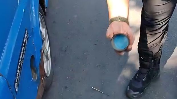 Dinas Perhubungan Bogor menggelar razia angkot tua dan menjaring 43 unit. (M Sholihin/detikcom)