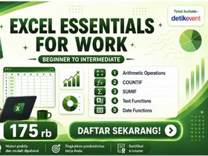 Sering Salah Pakai SUMIF dan COUNTIF? Kelas Ini Bahas Tuntas dari Nol
