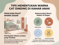 Jangan Pink-Biru Lagi, Ini Cara Pilih Warna Cat Kamar Anak yang Timeless