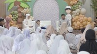Dalam unggahan Irish Bella, Rabu (22/7/2026) dia membuat selamatan untuk Air Rumi. Irish Bella dan Haldy Sabri membuat acara pengajian di kediamannya. Foto: Instagram @_irishbella_