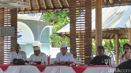 Jumpa pers kegiatan Lovina Festival di kawasan Lovina, Kamis (23/7/2026)