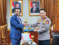 Kapolri Terima Audiensi Direktur FBI, Perkuat Kerja Sama Atasi Kejahatan Transnasional