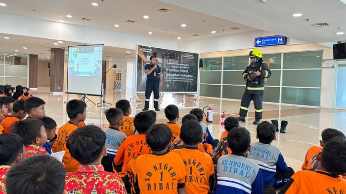 Kegiatan Hari Anak Nasioal di Bandara Adi Soemarmo, Boyolali, Kamis (23/7/2026).