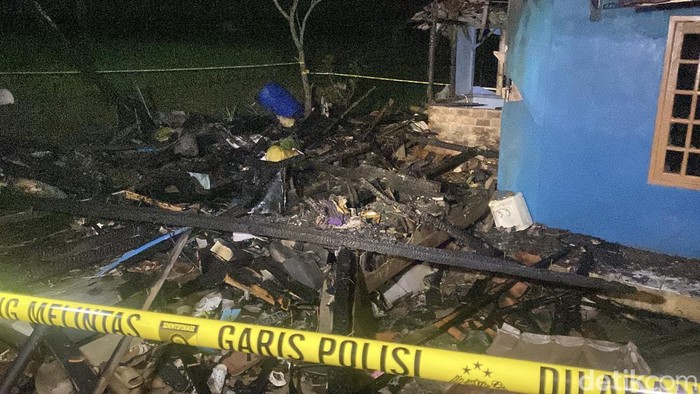 Lokasi kebakaran maut di Sukabumi