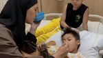 Kesedihan Paula Verhoeven Lihat Kiano Masuk RS
