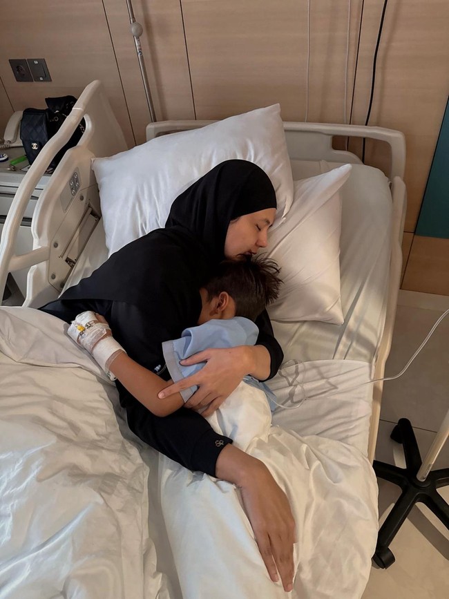 Kesedihan Paula Verhoeven Lihat Kiano Masuk RS