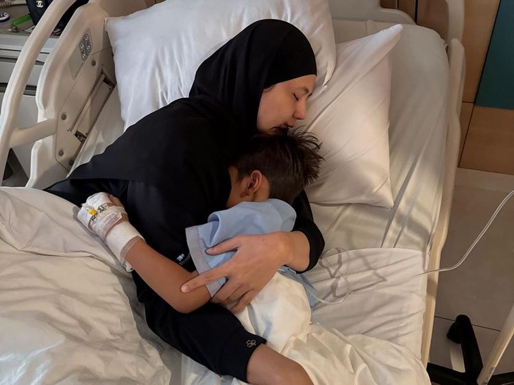 Kesedihan Paula Verhoeven Lihat Kiano Masuk RS