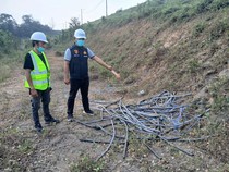 Pemuda Curi Kabel Konveyor di Muara Enim Ditangkap Polisi