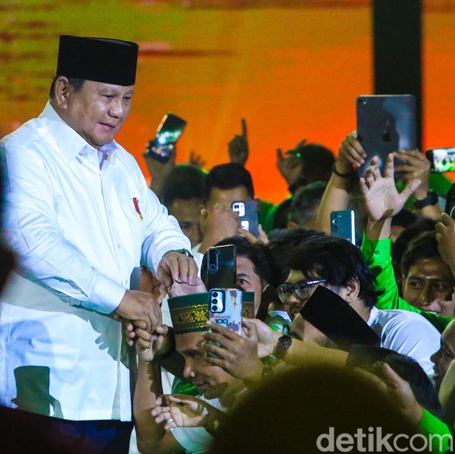 Di Harlah PKB, Prabowo Tanggapi soal Prabowonomics
