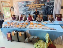 Polda NTB Tangkap 86 Penjahat Narkoba, Sita Sabu 8,3 Kg-Ganja 11,6 Kg