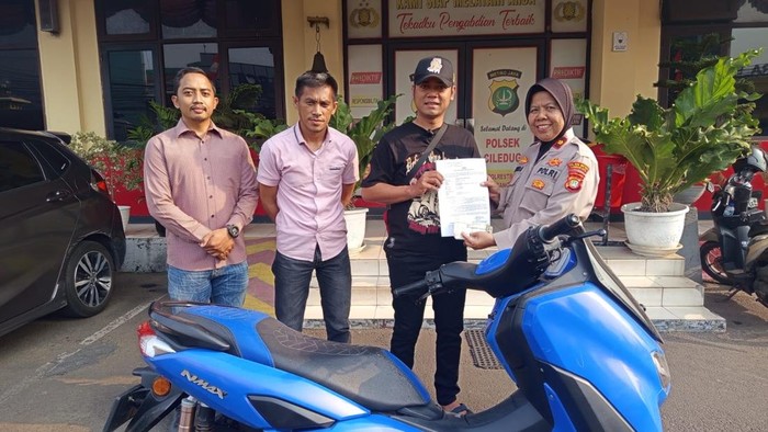 Polisi menemukan motor warga di Tangerang yang hilang usai digadaikan
