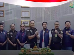 Polres Jaksel Beri Kejutan ke Kejari di Hari Bhakti Adhyaksa Ke-66