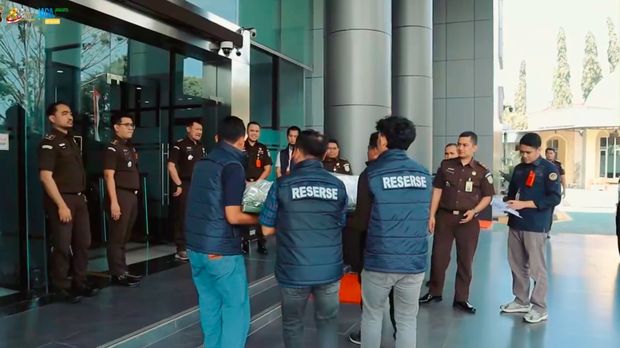 Polres Metro Jakarta Selatan mengunjungi Kejaksaan Negeri Jakarta Selatan untuk memberikan ucapan dalam memperingati Hari Bhakti Adhyaksa ke-66 Tahun 2026. (dok Polres Jaksel)