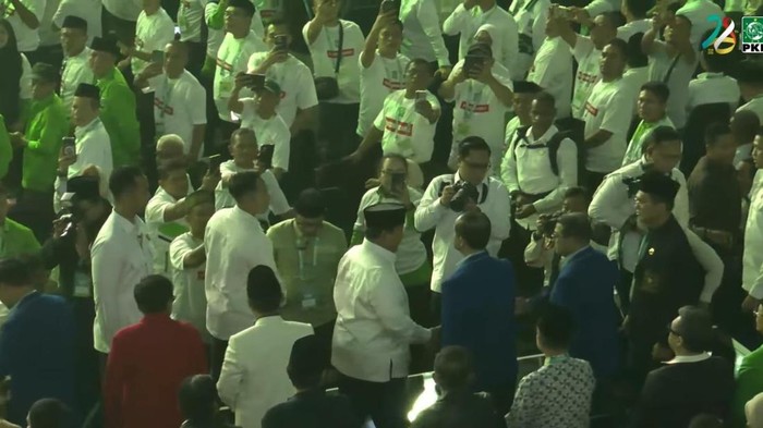 Prabowo-Gibran hadiri Harlah ke-28 PKB, di JCC, Senayan, Jakarta, Kamis (23/7/2026).