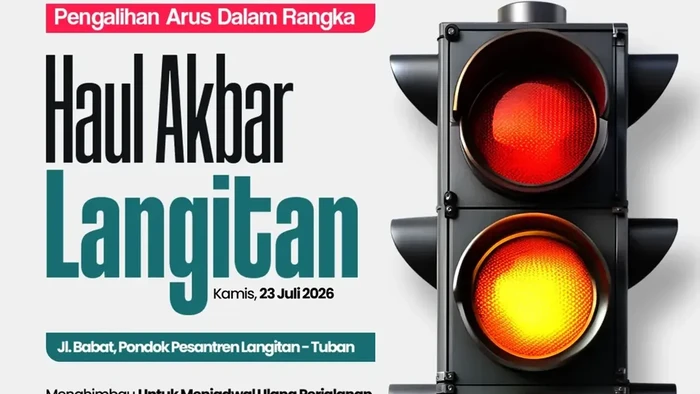 Rekayasa lalin akibat ada Haul Akbar Langitan