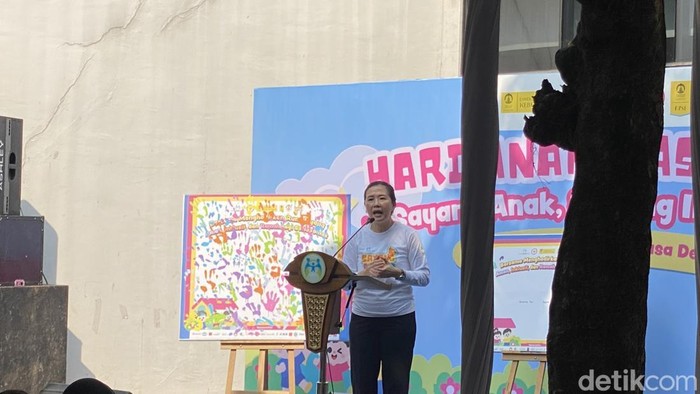 Wakil Menteri Pemberdayaan Perempuan dan Perlindungan Anak (WamenPPPA) Veronica Tan (Devi/detikcom).