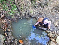 Sumur Kering, Warga Duwet Gunungkidul Ngangsu Air Keruh buat Minum