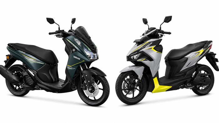 Yamaha Lexi LX 155 dan Honda Vario Evo 160