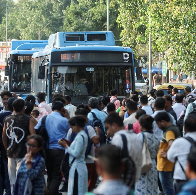Belasan Stasiun Metro Ditutup Akibat Demo di India