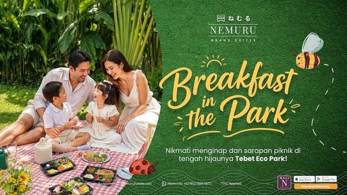 Breakfast in The Park Nemuru