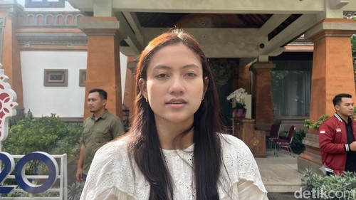 Desa Made Rita Kusuma Dewi ditemui di Rumah Jabatan Gubernur Bali, Jayasabha, Denpasar, Jumat (24/7/2026). Rizki Setyo/detikBali