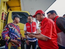 Dirut Pertamina Cek Langsung BBM Subsidi Tepat Sasaran di Palembang