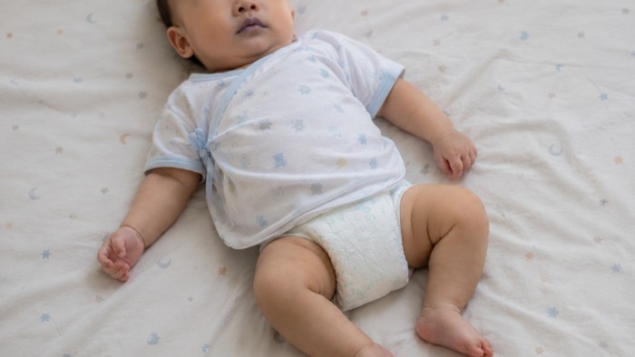 Ilustrasi bibir bayi kebiruan