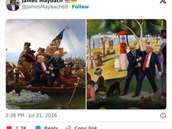 Meme Bertaburan, Sindir Trump Ikut Spanyol Angkat Trofi Pildun