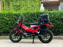 Tampil Klasik, Honda Blade Ini Disulap Jadi CT125