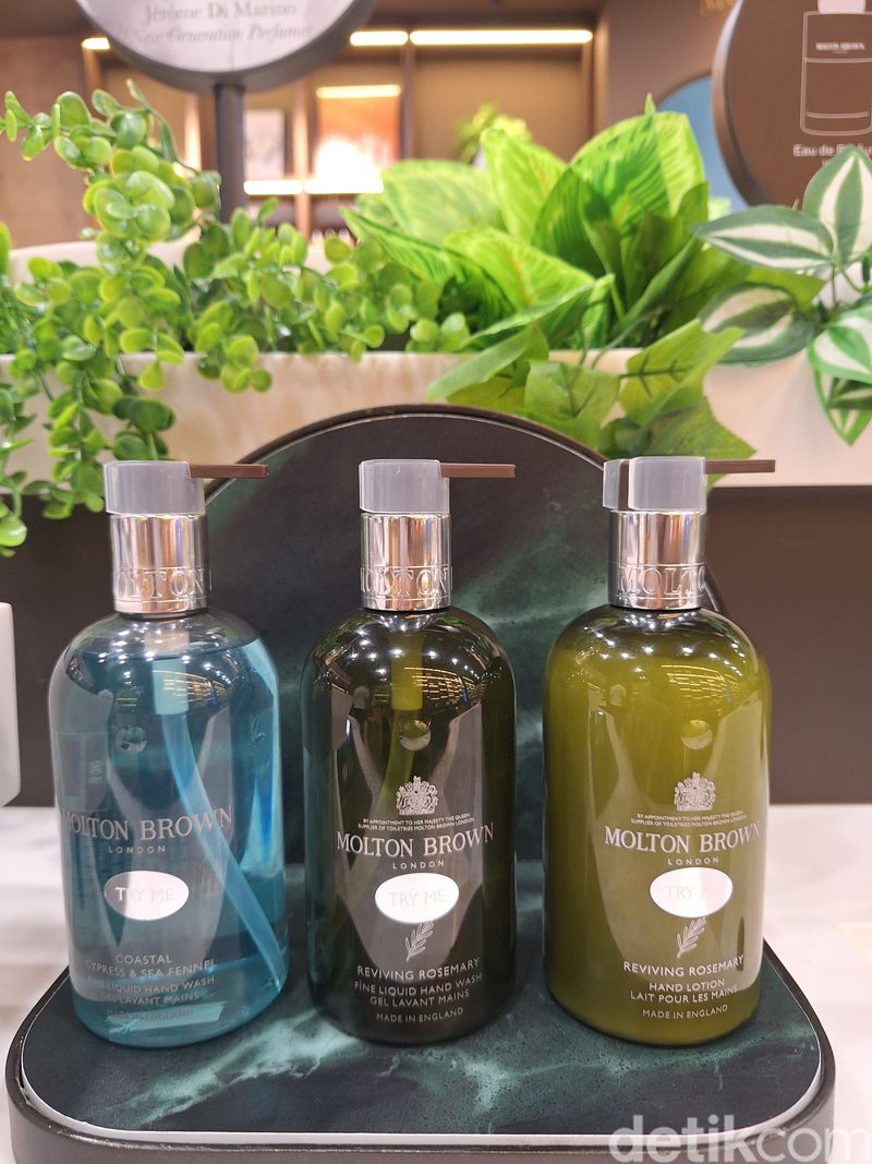 Molton Brown London, brand body care favorit Ratu Elizabeth II buka di Pacific Place Mall, Jakarta Pusat.