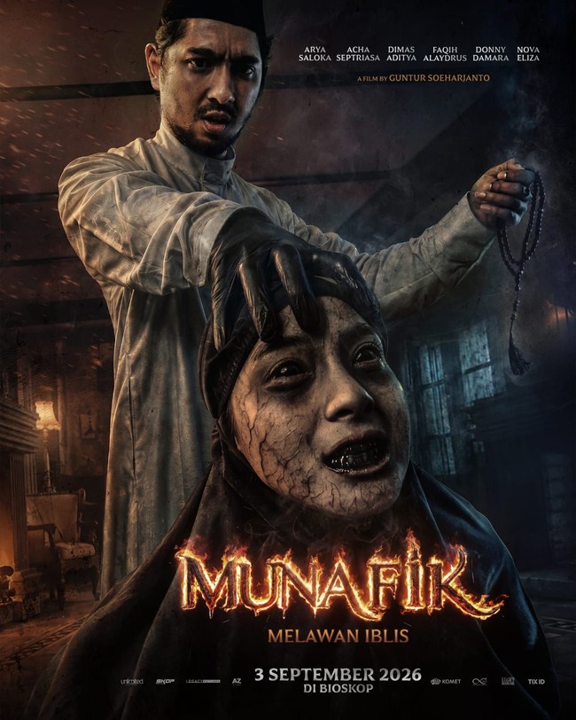 Siap-Siap Merinding! Film Horor Munafik: Melawan Iblis Rilis Poster