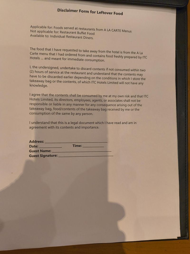 Niat Bawa Pulang Sisa Makanan, Pelanggan Kaget Diminta Tanda Tangan Surat