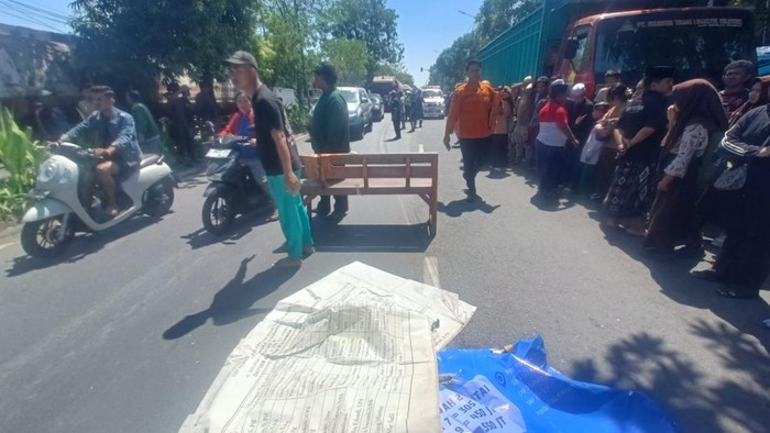Lokasi pelajar tewas terlindas truk di Sidotopo Lor Surabaya